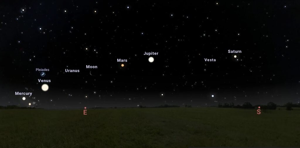 Изображение: NASA/ESA/ESO/Space Telescope Science Institute/IAU Minor Planet Center/Fabien Chereau/Noctua Software📷
