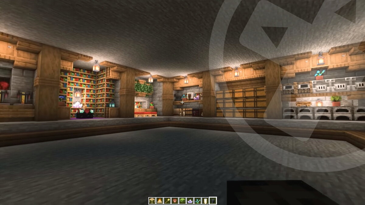 Minecraft - Дом в пещерах