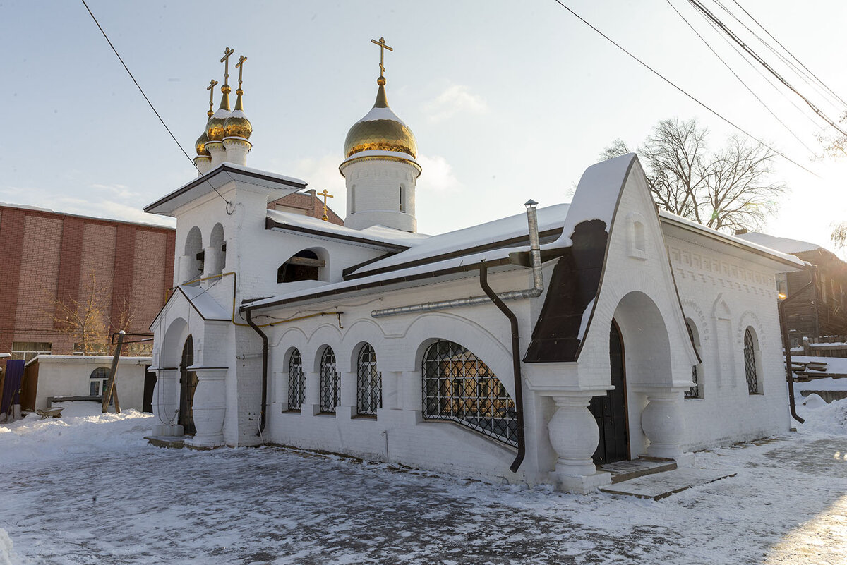 Новоникольский храм на горах Саратов