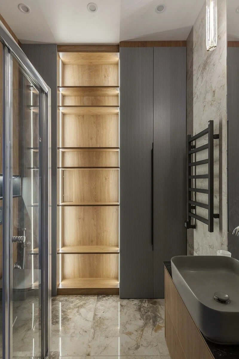 Изысканность и элегантность. Отличная организация пространства на 45 кв.м. старой сталинки