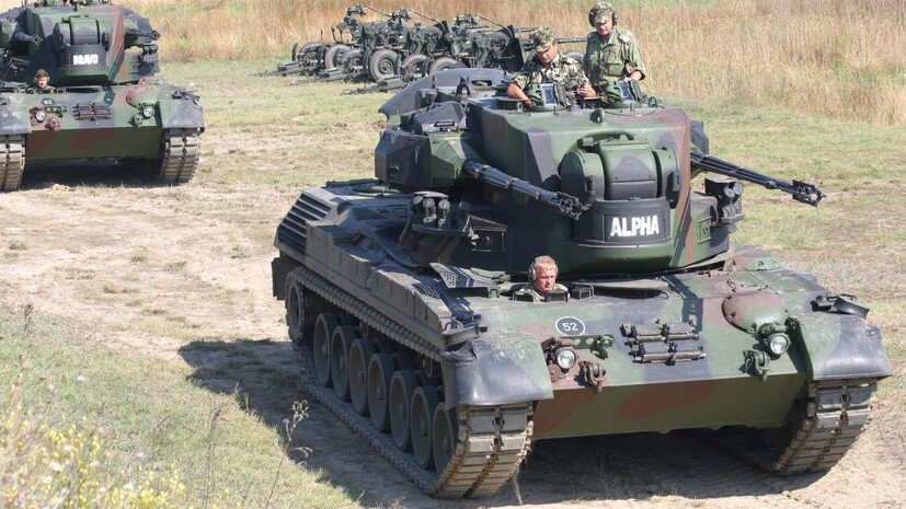     Самоходные зенитные комплексы GEPARD  Wikimedia Commons / CC BY-SA 3.0