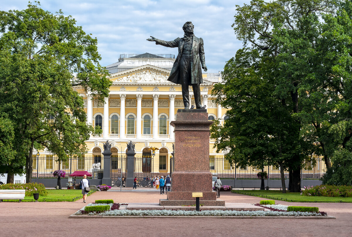 пушкин и санкт петербург