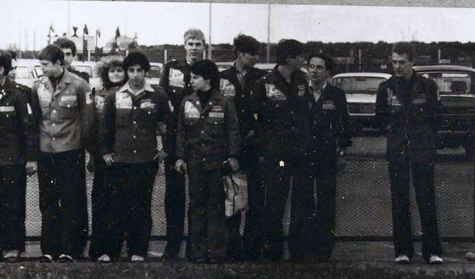 ССО «САЛЮТ-80», уезжаем на БАМ, аэропорт «Пулково», 1980