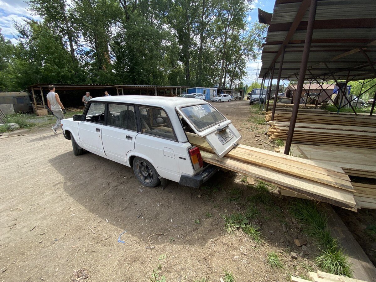 И тут я понял, что нужен багажник на крышу 