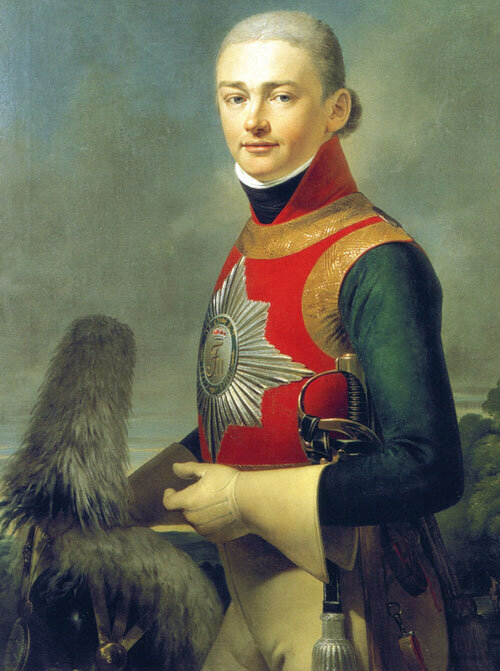 Барон фон Диллен Карл Людвиг Эмануэль (Carl Ludwig Emanuel von Dillen)  
(1777-1841).
 
Портрет исполнен в 1803 году живописцем 
Иоганом Батистом Зеле (Johann Baptist Seele) 
(1774-1814)