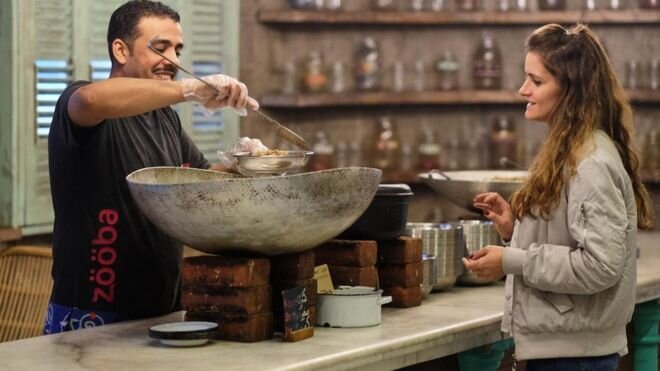 Фуд-корт в самом торговом центре Каира