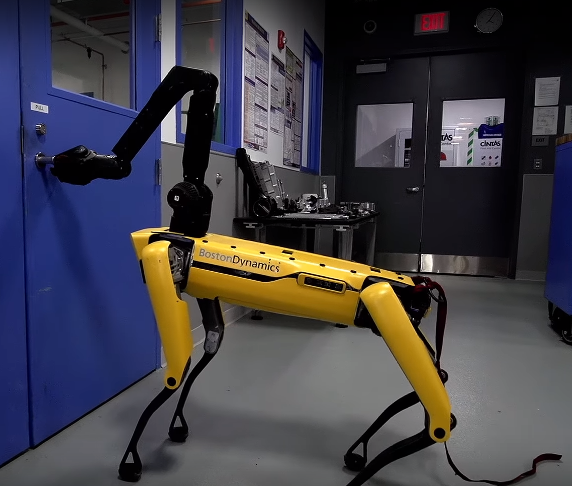 Boston dynamics spot презентация