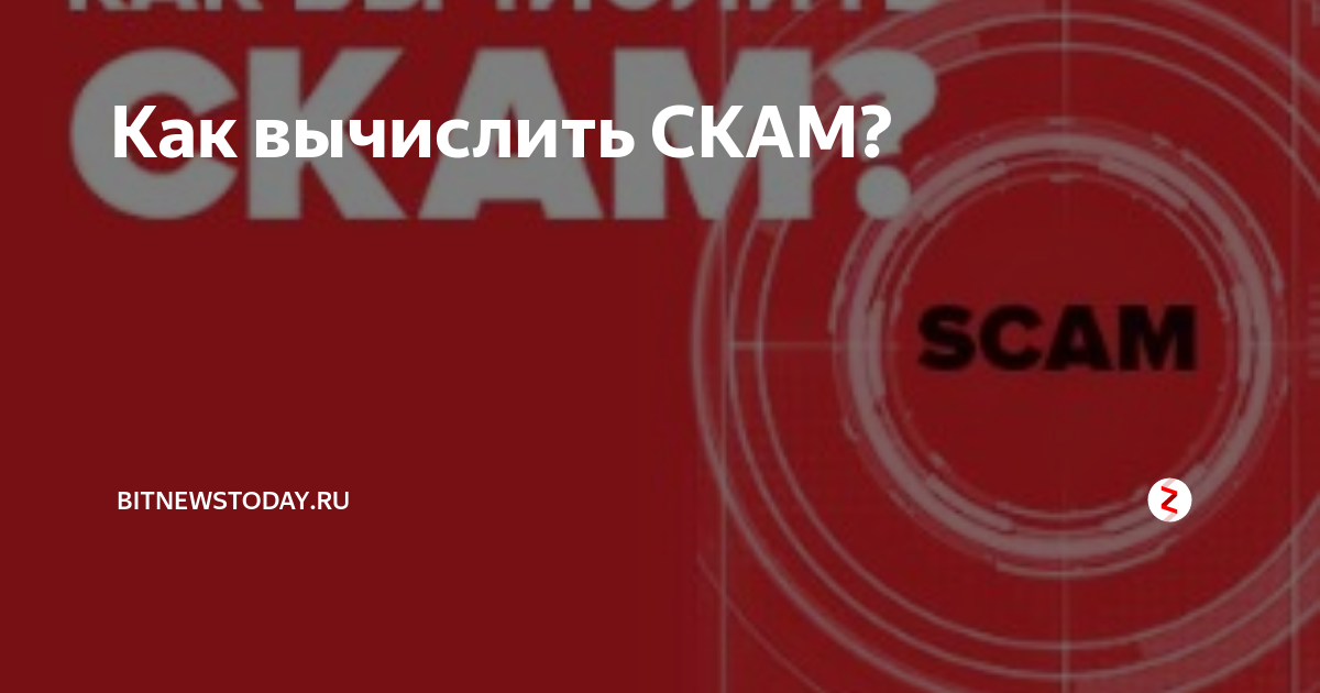 Как вычислить СКАМ? | Bitnewstoday.ru | Дзен