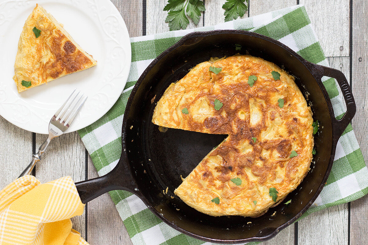 Испанский омлет «Tortilla de patatas»