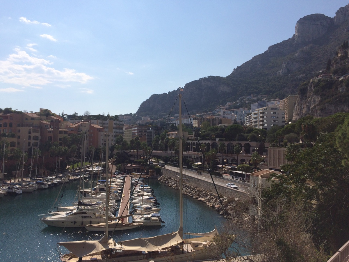 Вид из зоопарка, Монако