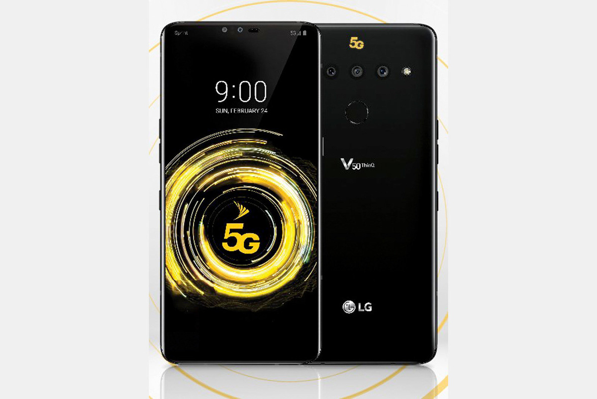 Первый телефон LG V50 ThinQ с 5G Sprint будет представлен 24 февраля |  STEGDAG | Все о гаджетах | Дзен