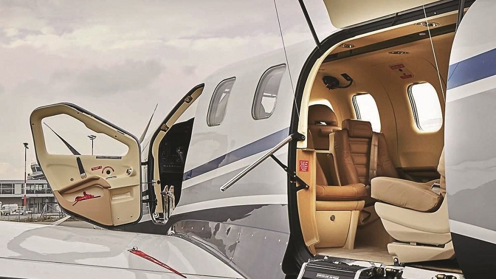 Компактный салон Daher TBM. ФОТО: BILDERBESTE.COM 