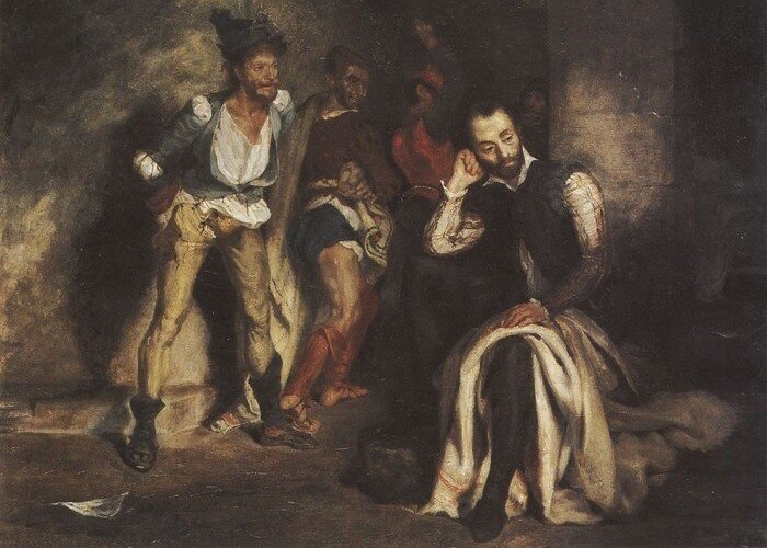 
Тассо в темнице.
