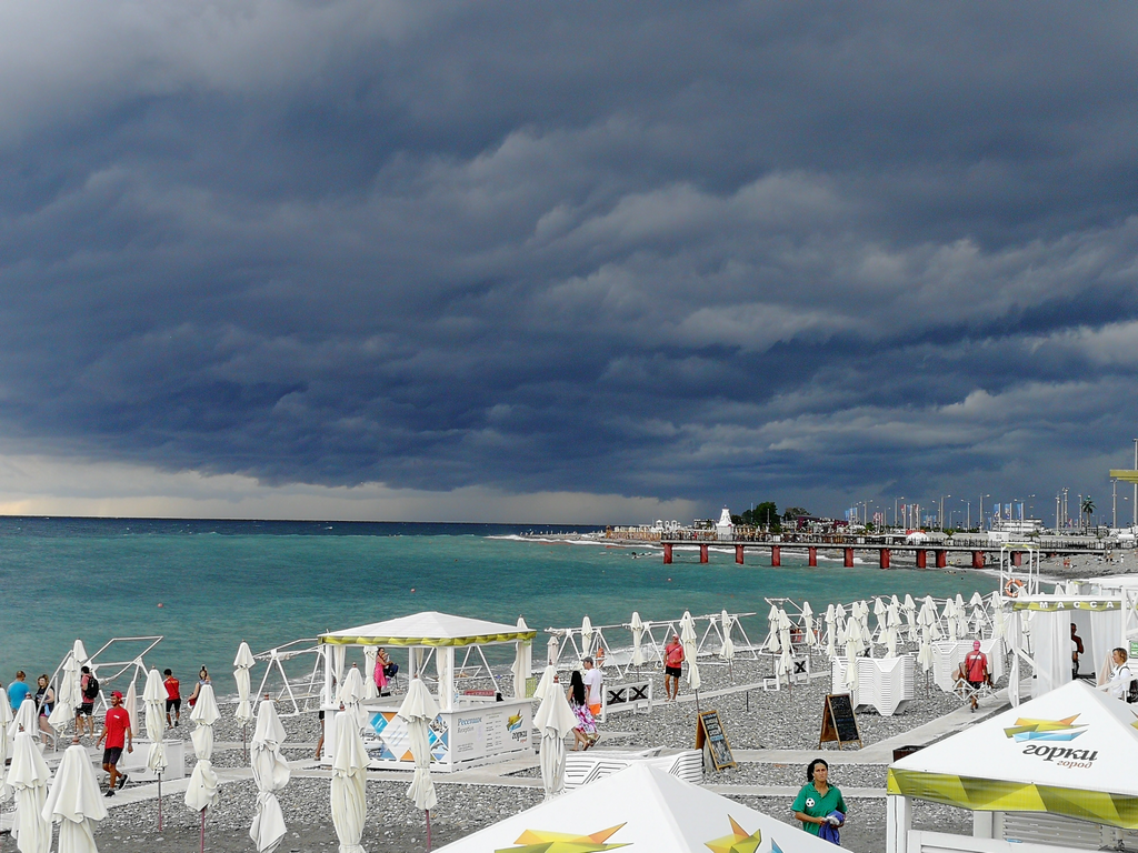 Набережная Олимпийского парка (фото автора)