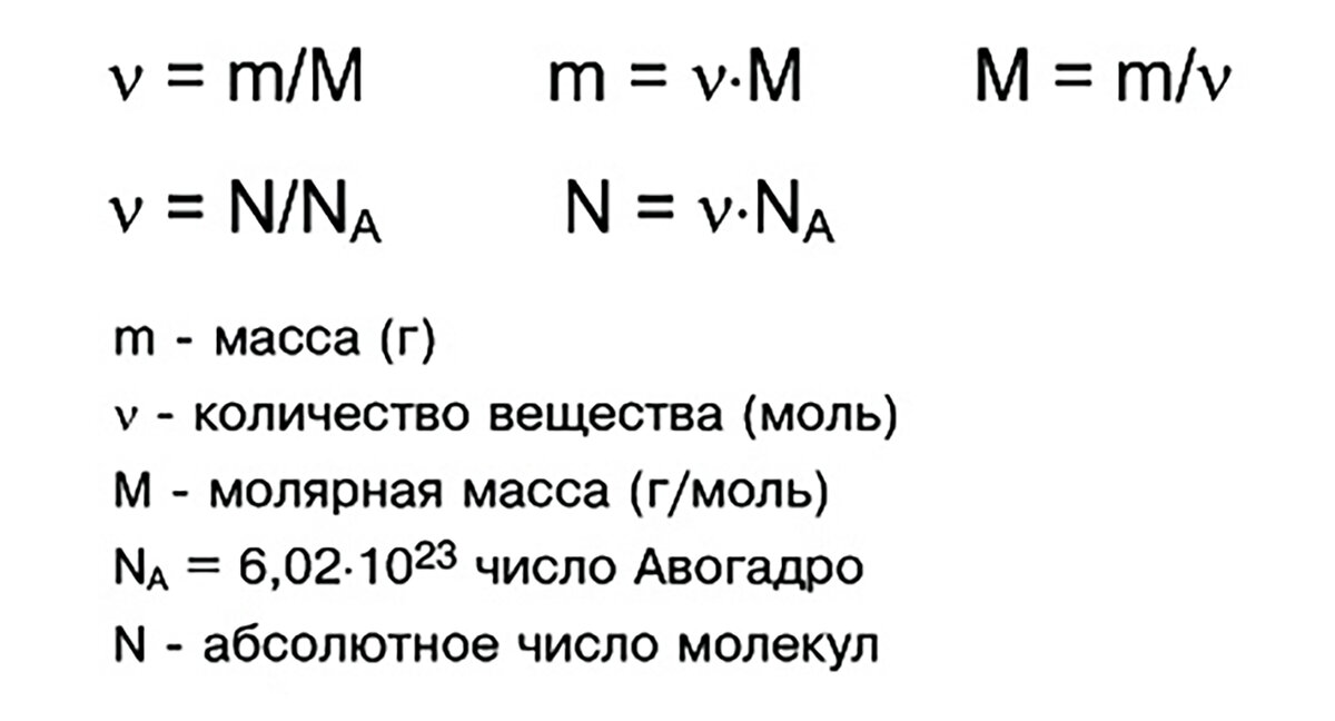 3 моль в литрах