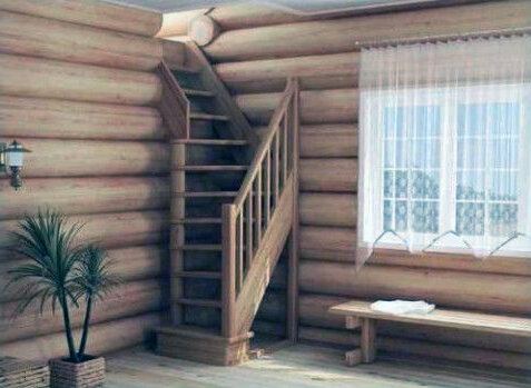 Крутая лестница