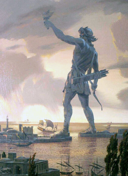                       Античные изображения Колосса