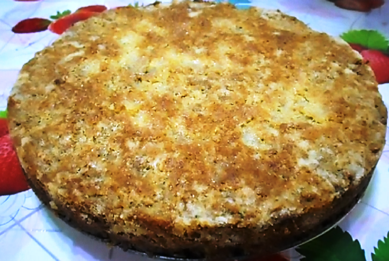 Насыпной пирог по болгарски