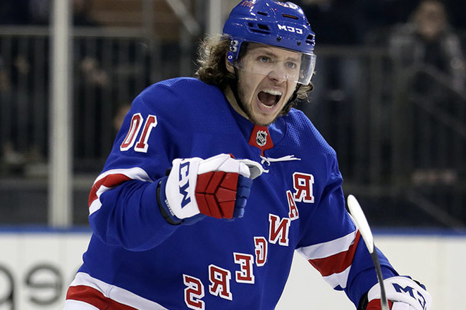 Артемий Панарин отметился дублем и продлил результативную серию до 12 матчей, а Павел Буневич записал на свой счёт гол и передачу.