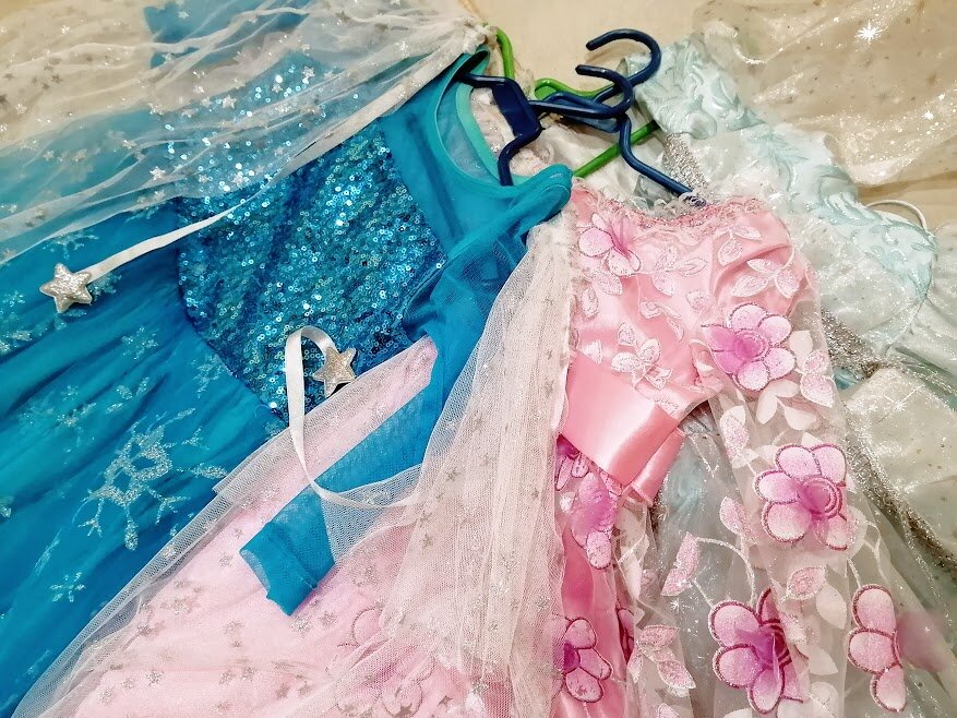 Платья Эльзы, Феи, Снежинки и Пони Радуга