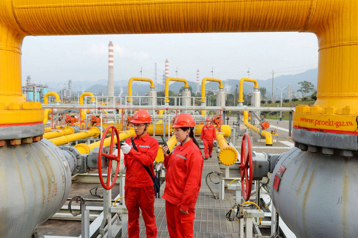 Китайская ГРС (ГазоРаспределительная Станция)