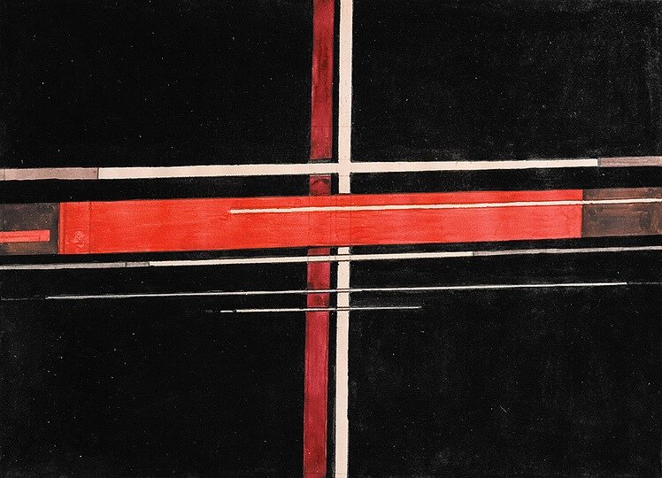  Ilya Chashnik (Russian- 1902 – 1929), Suprematist composition, c.1922-1923