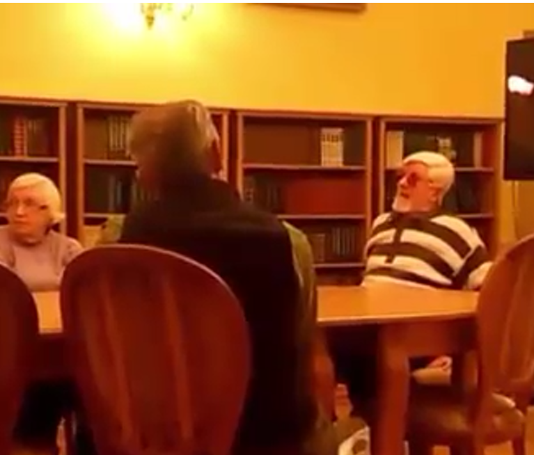 Спб, Анатолий Вехотко в  библиотеке им. Некрасова