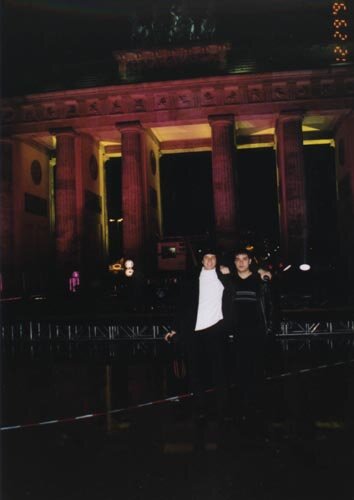 А это знаменитые Бранденбургские ворота.