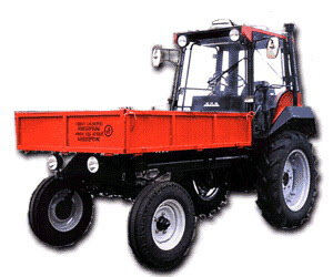 Более новая модификация трактора Т-16 (шассик)