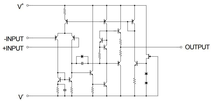 
 
Рис. 1. Принципиальная схема NJM4580