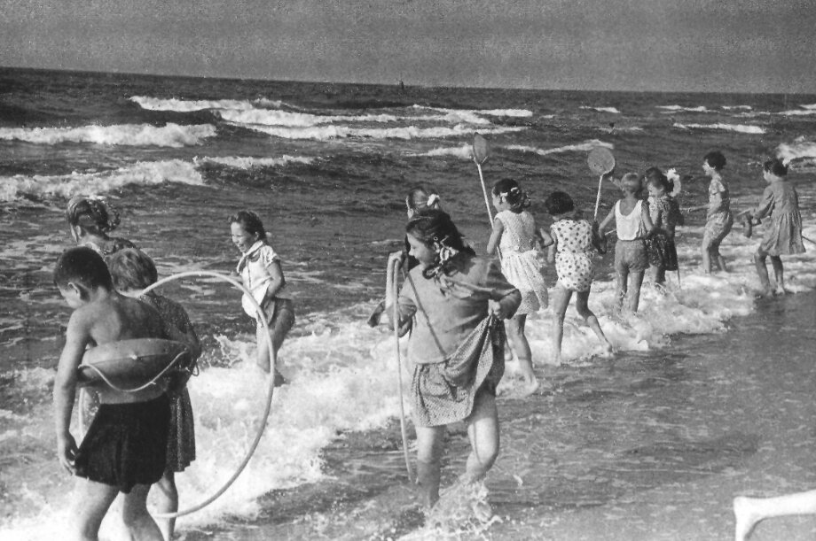 Советские пионеры на янтарном побережье. 1970 год