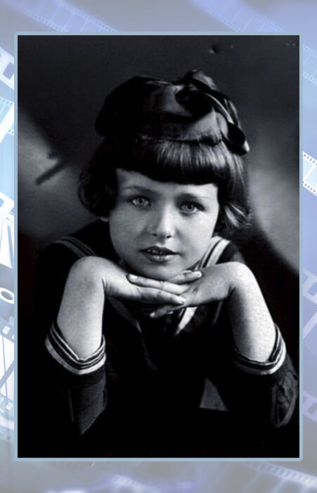 Наталья Фатеева в детстве.