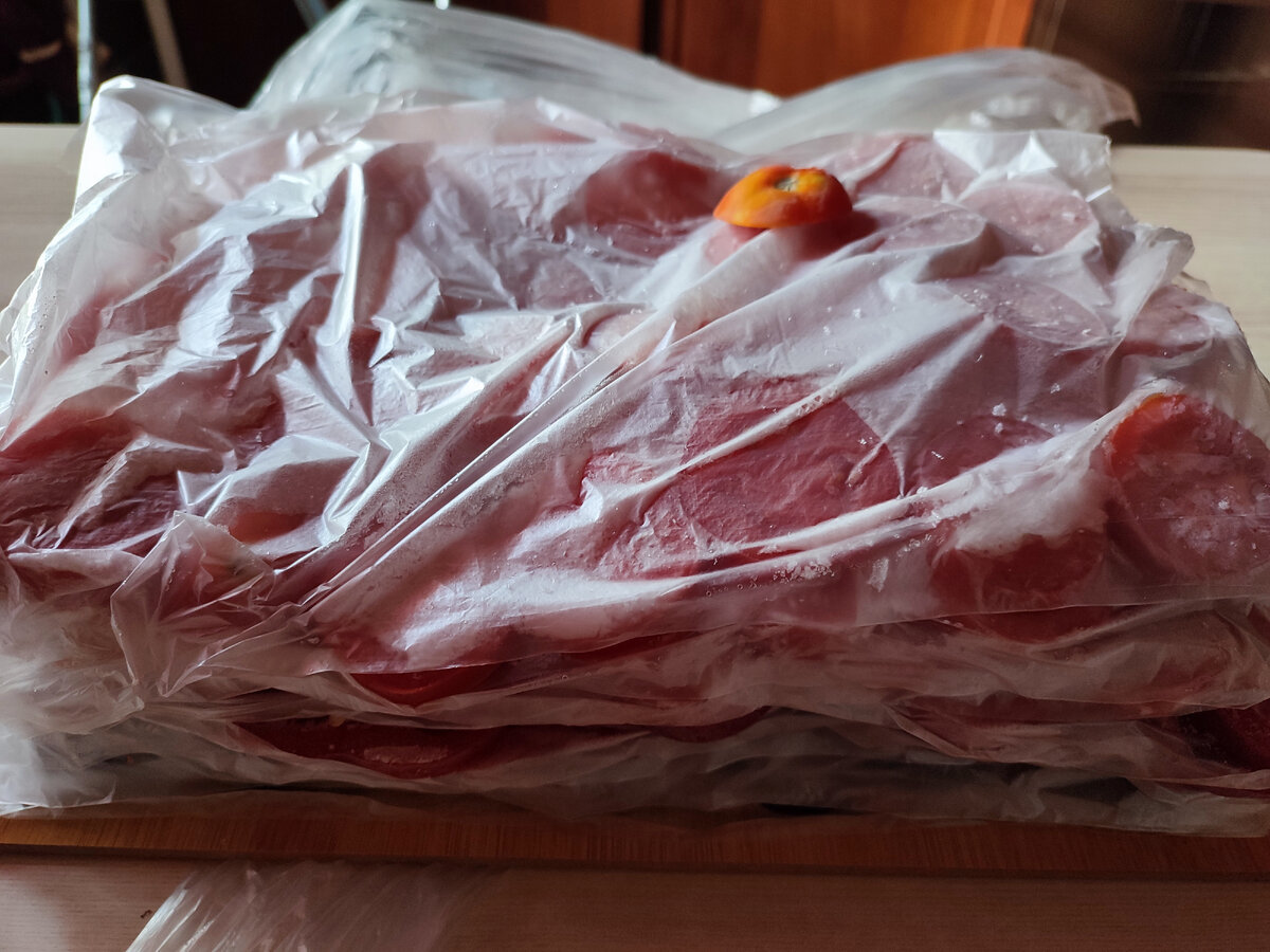 Достала из морозилке