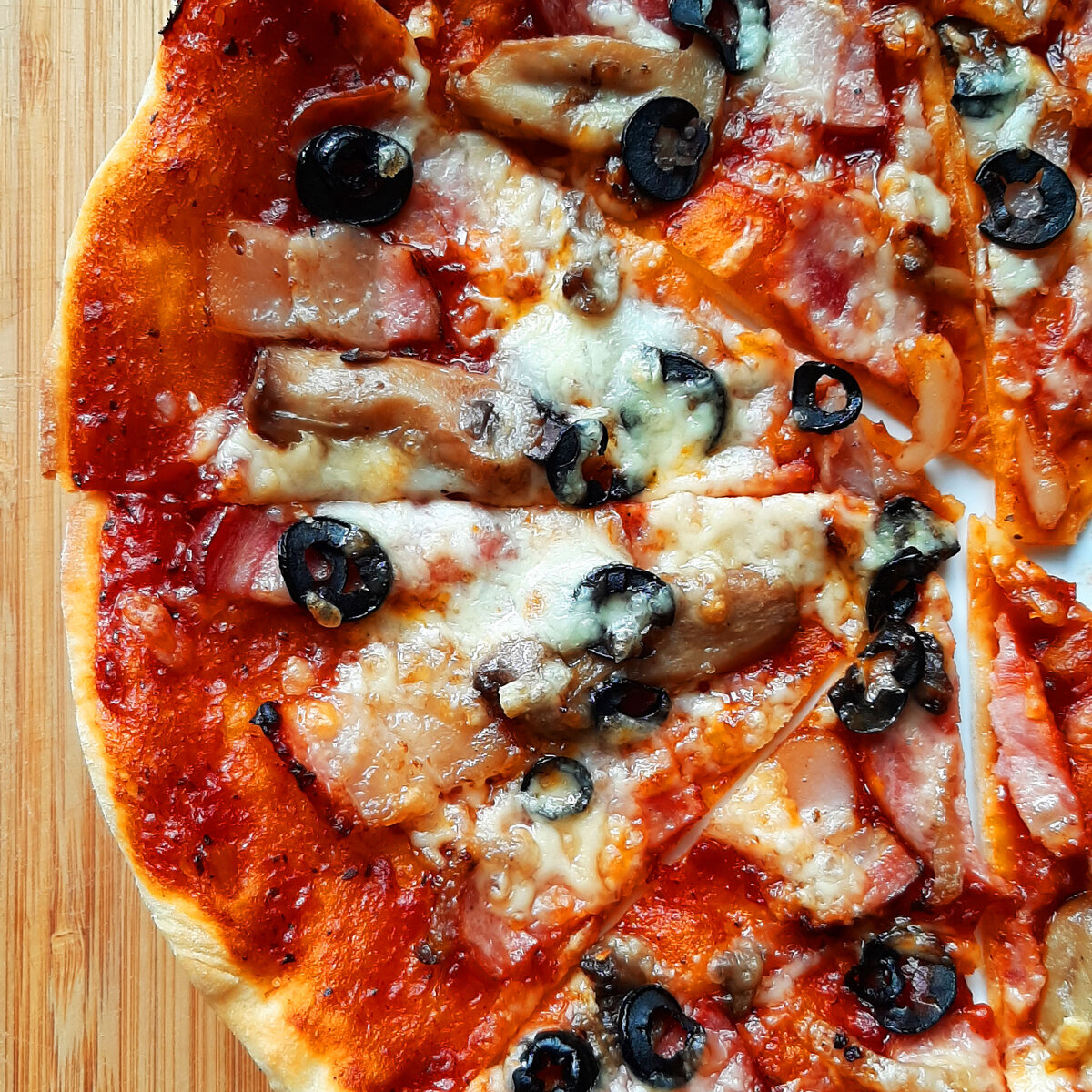 рецепты простых пицц в домашних условиях с фото 32