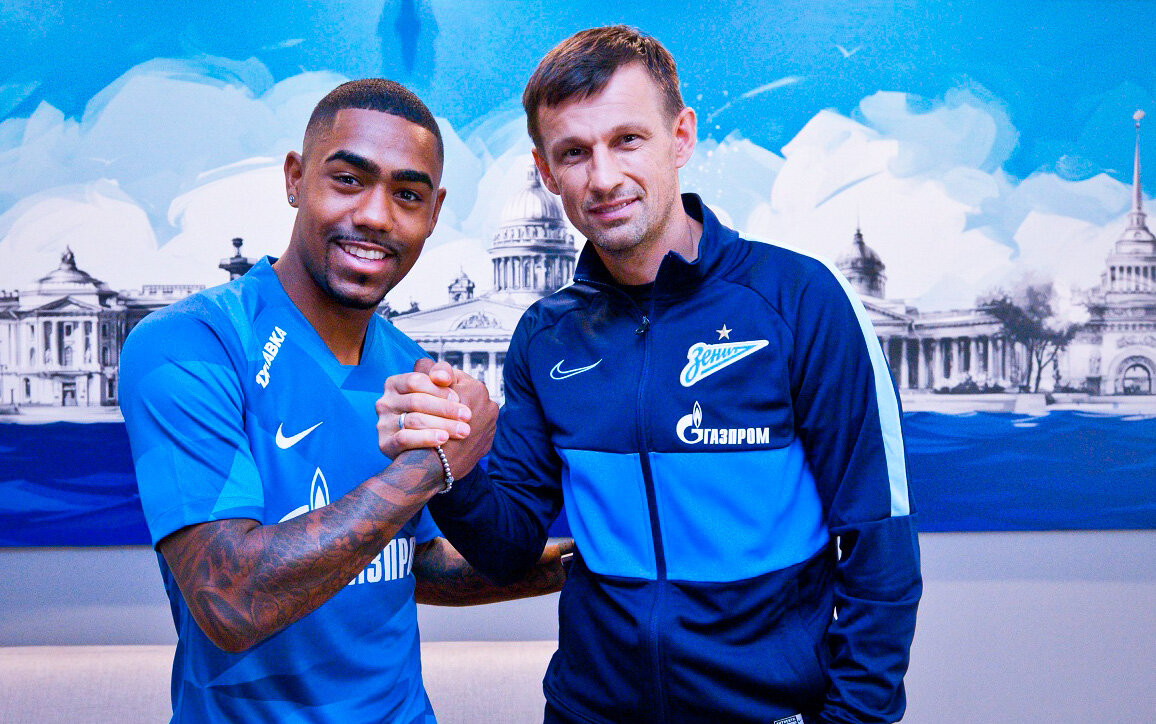 Малком и Сергей Семак.