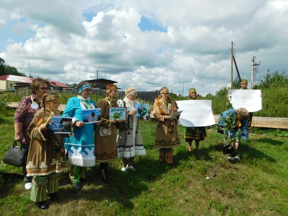 Жители села Каргасок.
Фото: Ассоциация коренных малочисленных народов Севера Каргасока.