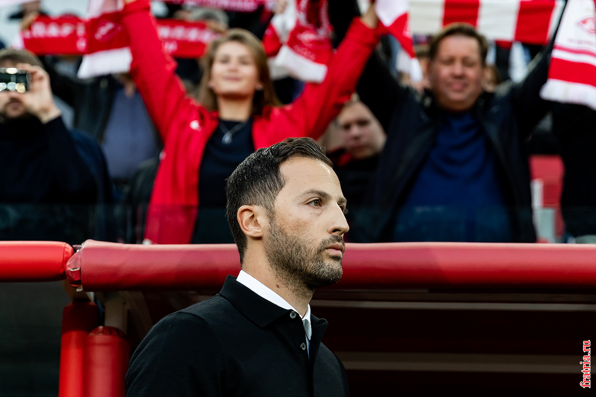 Главный тренер московского "Спартака" Доменико Тедеско.