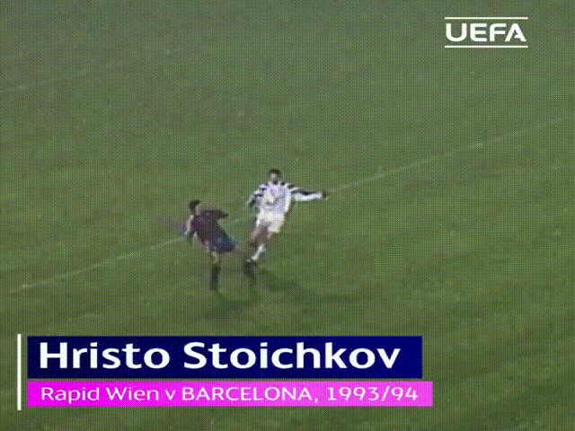 Христо Стойчиков. Сезон 1993/1994. Гол в ворота "Рапида.