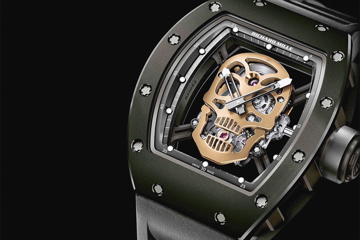 Часы Richard Mille Tourbillon RM 052 Skull