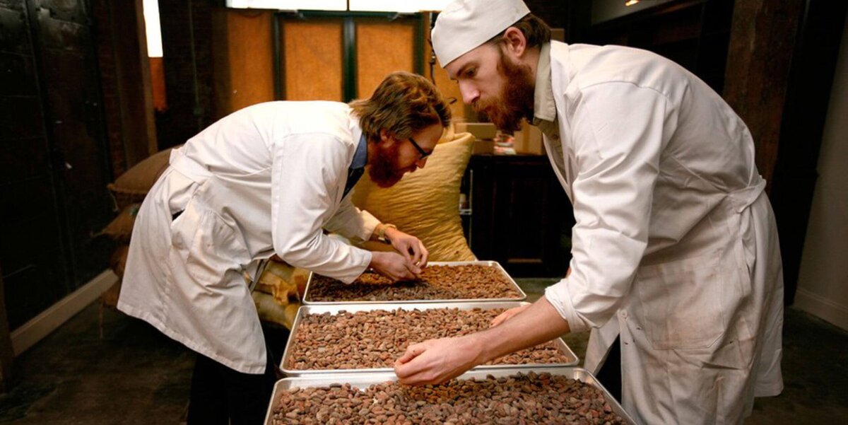 Братья Рик и Майкл Мэст, основатели бренда Mast Brothers Chocolate