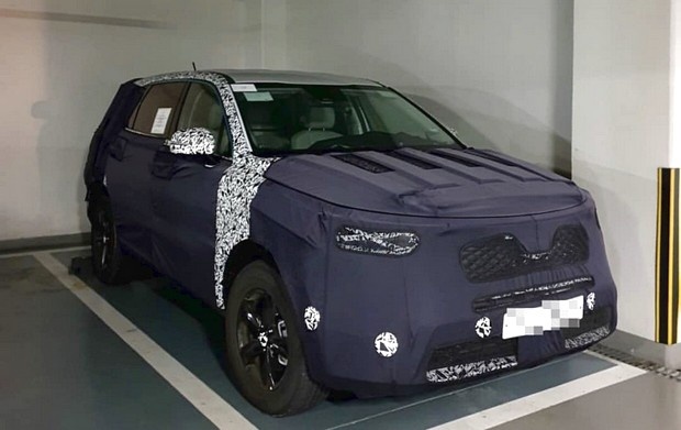 Kia Sorento Prime 2020 в камуфляже