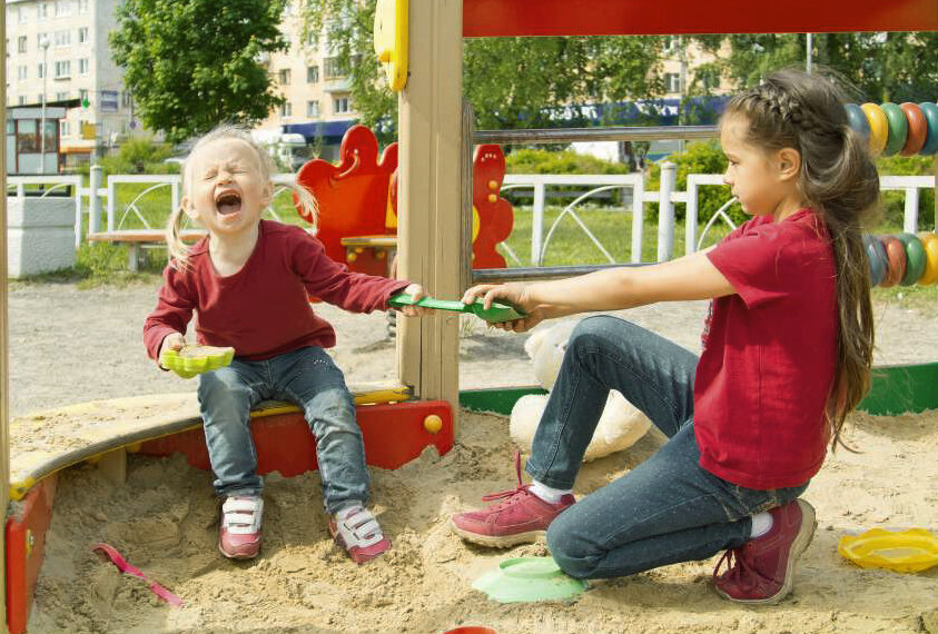 Порой могут происходить столкновения интересов детей