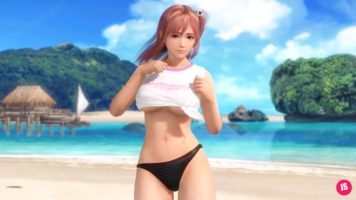 кадр из игры  Dead or Alive Xtreme 3