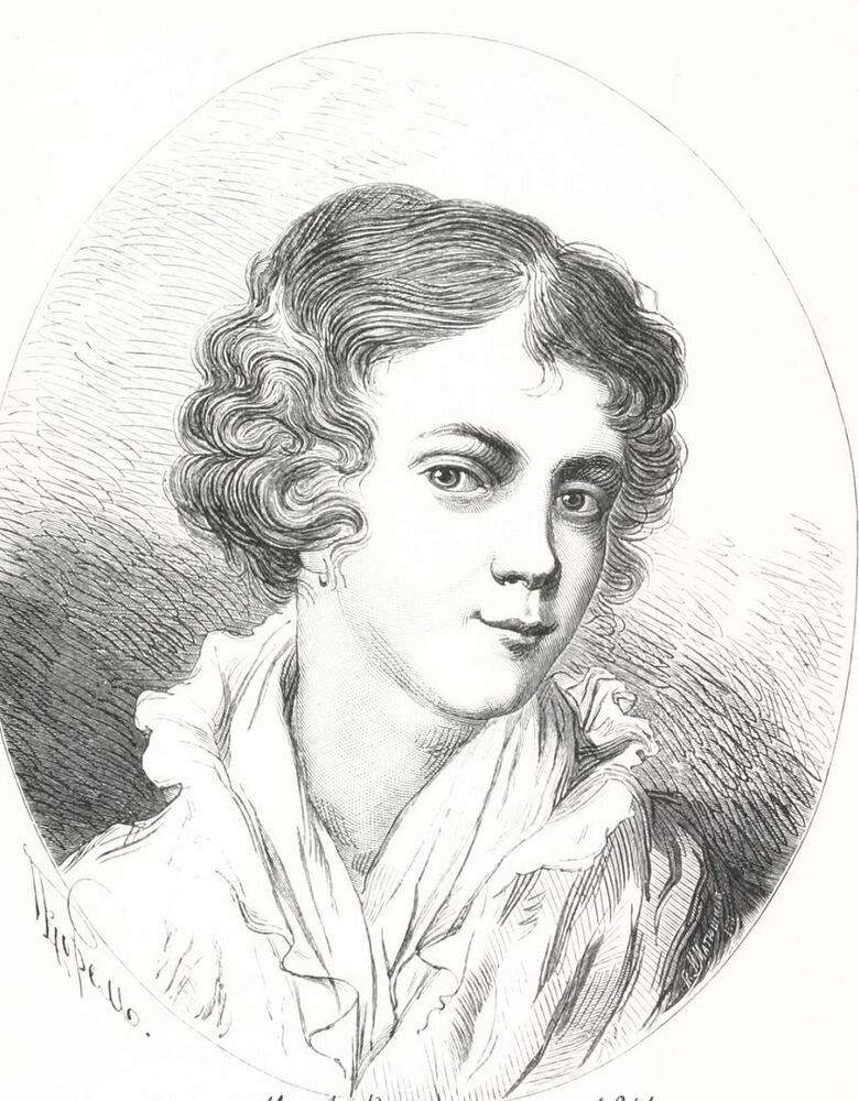 Мария Протасова в юности