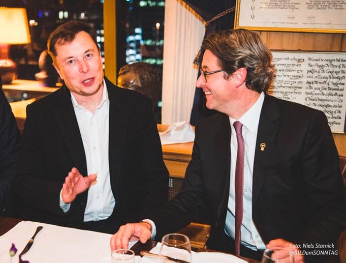 Elon Musk & Andreas Scheuer