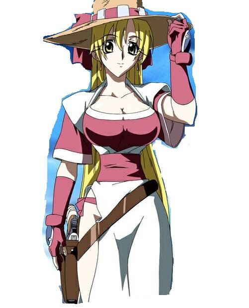 Один из кадров аниме где показана главная героиня.