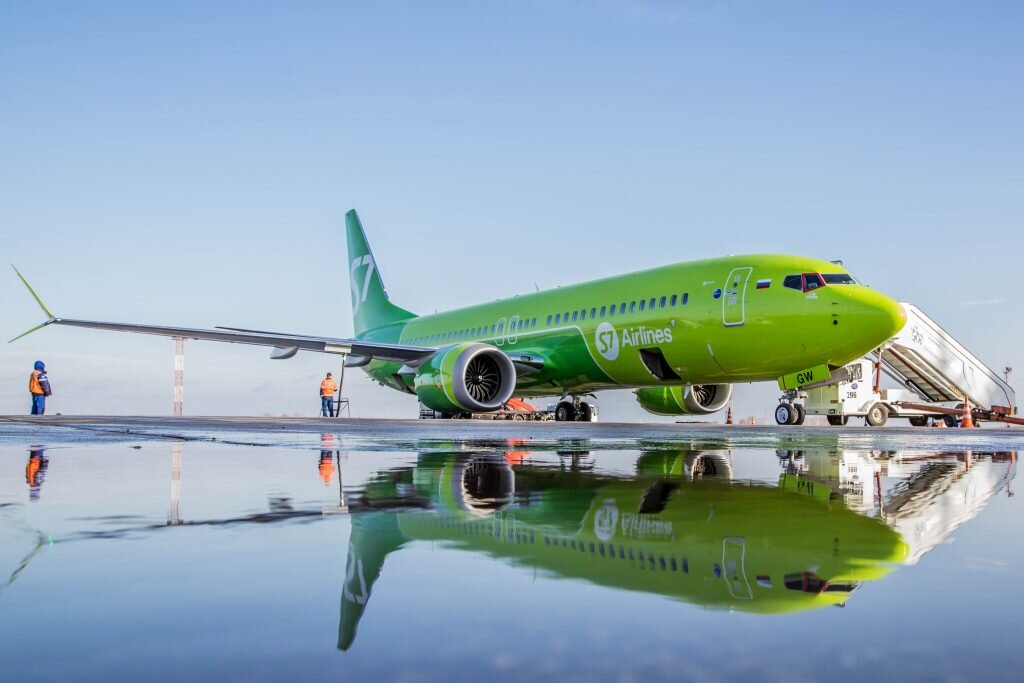 737-MAX8 Российской авиакомпании S7