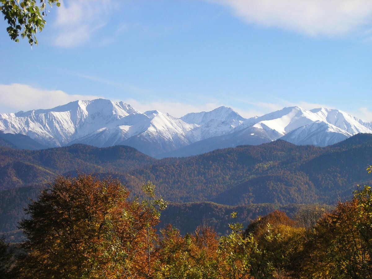 горы в лагонаки