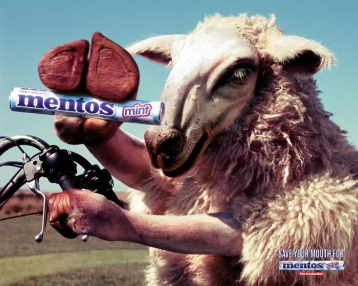 Запрещенная реклама Mentos