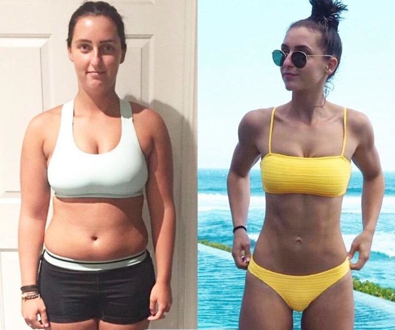 Я нашла девушку, которая шла практически по такому же принципу. Мне кажется это отличный результат!